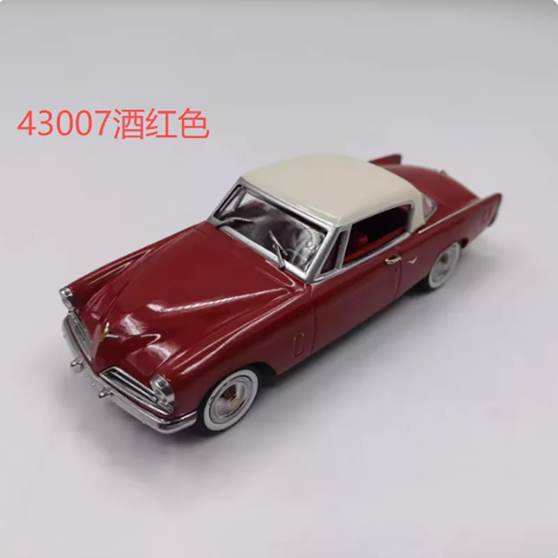 Vintage Red Classic Car Model 1/43 Scale 2 Vintage Red Classic Car Model 1/43 Scale - Image 2