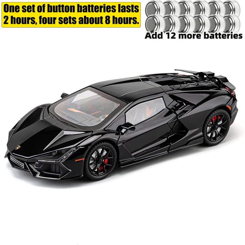 White 1:24 Scale Diecast Supercar Model 26 White 1:24 Scale Diecast Supercar Model - Image 26