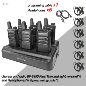 Six-Pack Baofeng BF-888S Plus UHF Walkie-Talkies 19 S0aa2880a9ebb42e9ab3c6a6420cc5f6fx