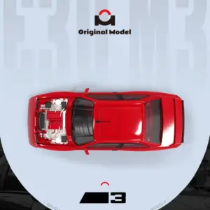 Red BMW E30 Diecast Model 1:64 Scale for Collection 11 S0af68d11101c498b8984bcc9a25a129bz