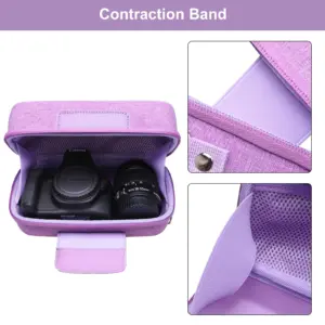 Black EVA Camera Case for Canon EOS Rebel T7