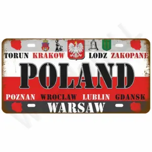 Retro Metal Sign Wall Art 15 x 30 cm 56 S0b90421908c7491fbfd20086489896f5N