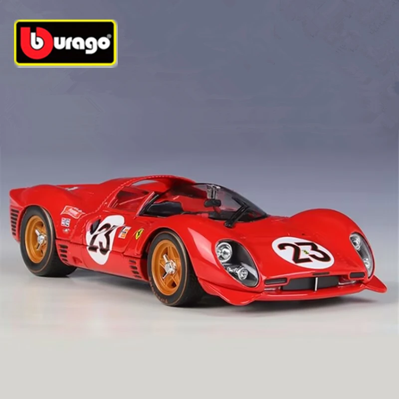 Ferrari 330 P4 Daytona 1:24 Diecast Model Replica 2 Ferrari 330 P4 Daytona 1:24 Diecast Model Replica - Image 2