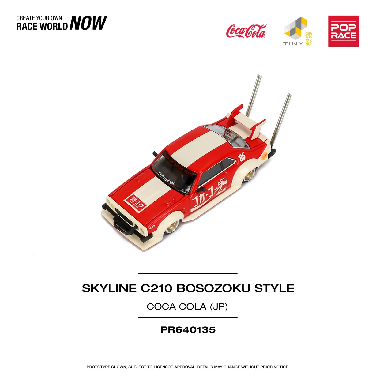 Skyline C210 BosoZoku Diecast Model Car 5 Skyline C210 BosoZoku Diecast Model Car - Image 5