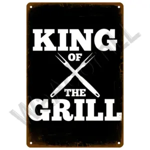 Vintage BBQ Metal Sign Collection 20x30 cm 41 S0c2cf361b4594392bc23891320465828V 1