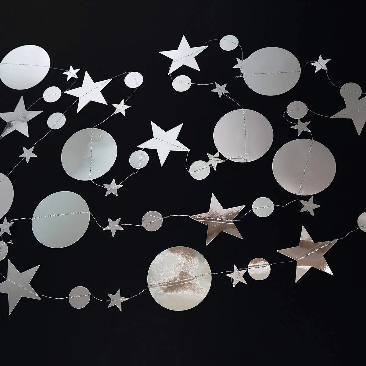 Starry Paper Garland for Celebrations 8 Starry Paper Garland for Celebrations - Image 8