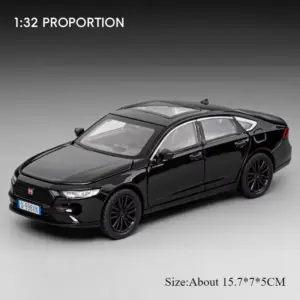 Black Honda Accord Diecast Model 1:32 Scale 19 S0c83db9822b6404983ef576a1ebc39b9M