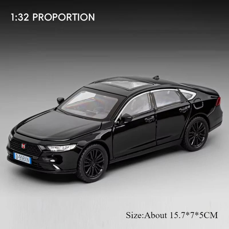 Black Honda Accord Diecast Model 1:32 Scale 10 Black Honda Accord Diecast Model 1:32 Scale - Image 10