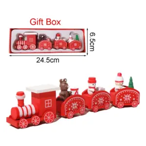 Festive Christmas Wooden Train Decoration Set 16 S0cee3f49d57544a3af40cbc3087a3916J 2