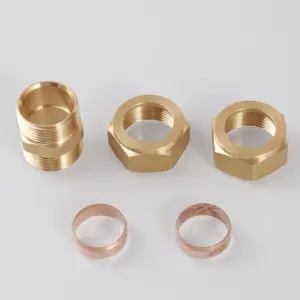 Brass Compression Union Fitting 6-42mm 14 S0cf25a40d3d141f19a348a3ce97026ac4