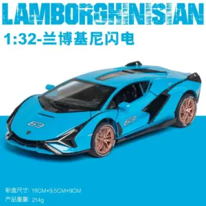 Vibrant 1:32 Lamborghini Sian Diecast Model 25 S0db58f89dda94725b672fb728d036427D