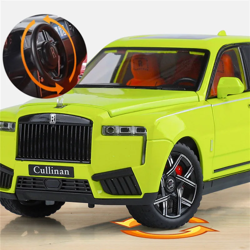 1/24 Rolls Royce Cullinan SUV Model Toys 6 1/24 Rolls Royce Cullinan SUV Model Toys - Image 6