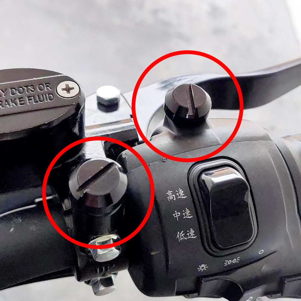Motorcycle CNC Aluminum Mirror Hole Plug Set 2 Motorcycle CNC Aluminum Mirror Hole Plug Set - Image 2