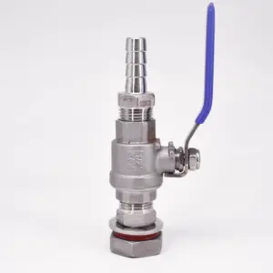Stainless Steel 1/2" Ball Valve for Fluids 11 S0e78b1cf535e4c71a833f4836c27c2aab
