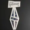 Gibson Silver Water Slide Guitar Decal