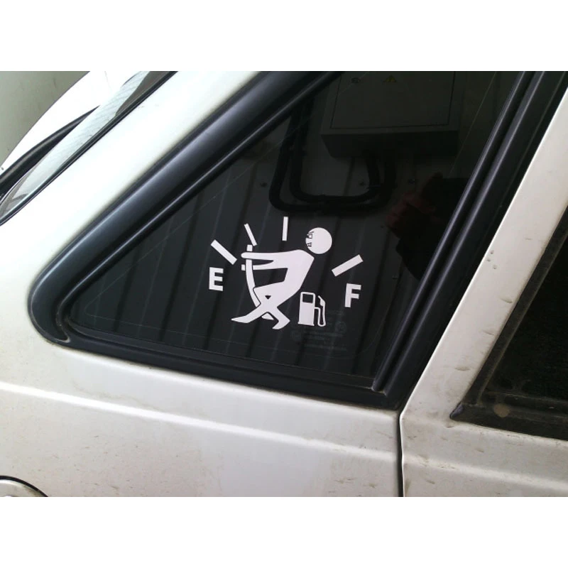 Humorous Reflective Fuel Cap Sticker 6 Humorous Reflective Fuel Cap Sticker - Image 6