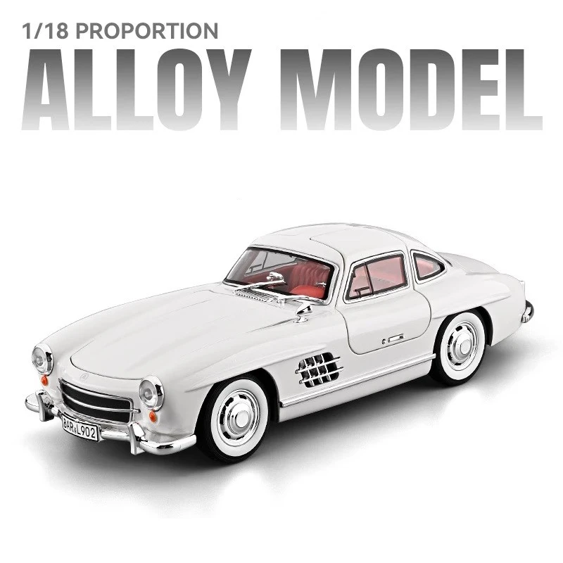Mercedes-Benz 300SL 1:18 Scale Model Collectible 6 Mercedes-Benz 300SL 1:18 Scale Model Collectible - Image 6