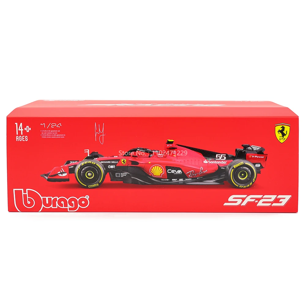 Ferrari SF23 1:24 Scale Diecast Model 6 Ferrari SF23 1:24 Scale Diecast Model - Image 6