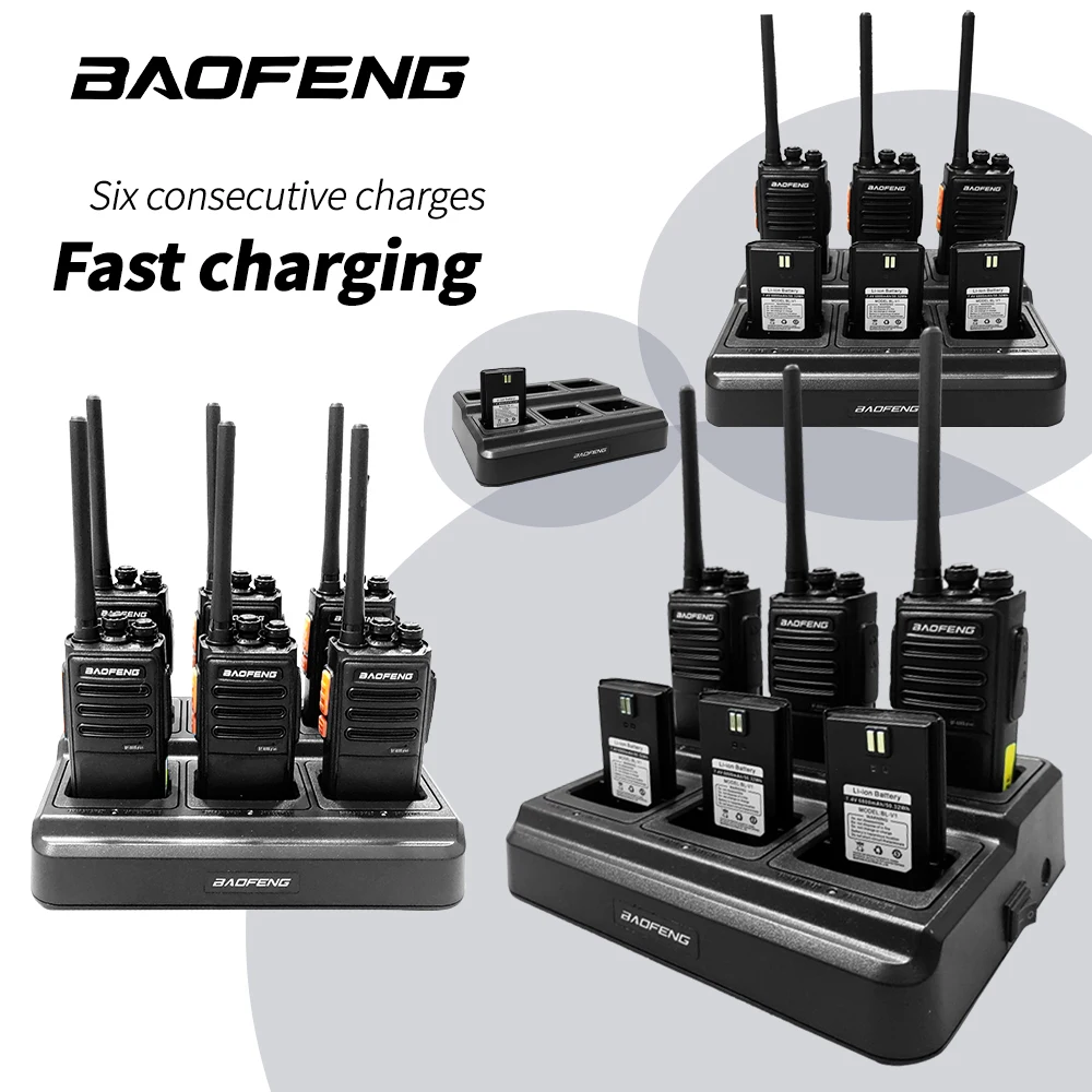 Set of 6 Baofeng BF-888S PLUS Walkie Talkies 2 Set of 6 Baofeng BF-888S PLUS Walkie Talkies - Image 2