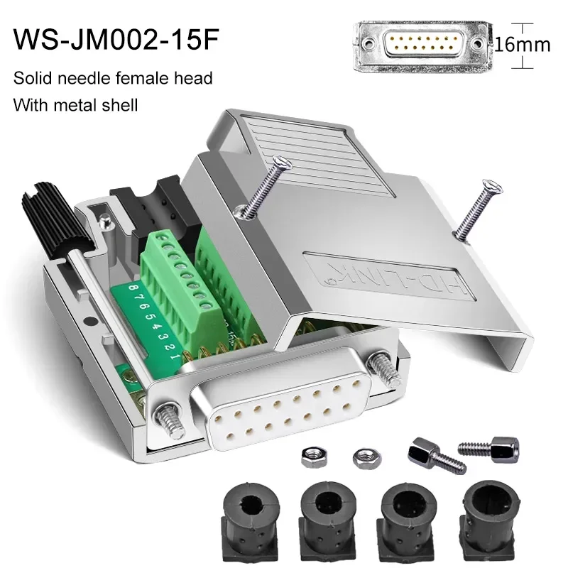 DB15 Solderless Connector for Industrial Use 7 DB15 Solderless Connector for Industrial Use - Image 7