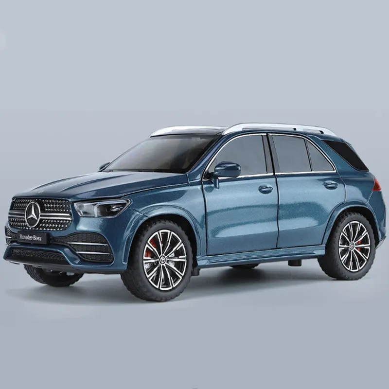 Mercedes-Benz GLE 1:24 Diecast Model in Black, Blue, White 7 Mercedes-Benz GLE 1:24 Diecast Model in Black, Blue, White - Image 7