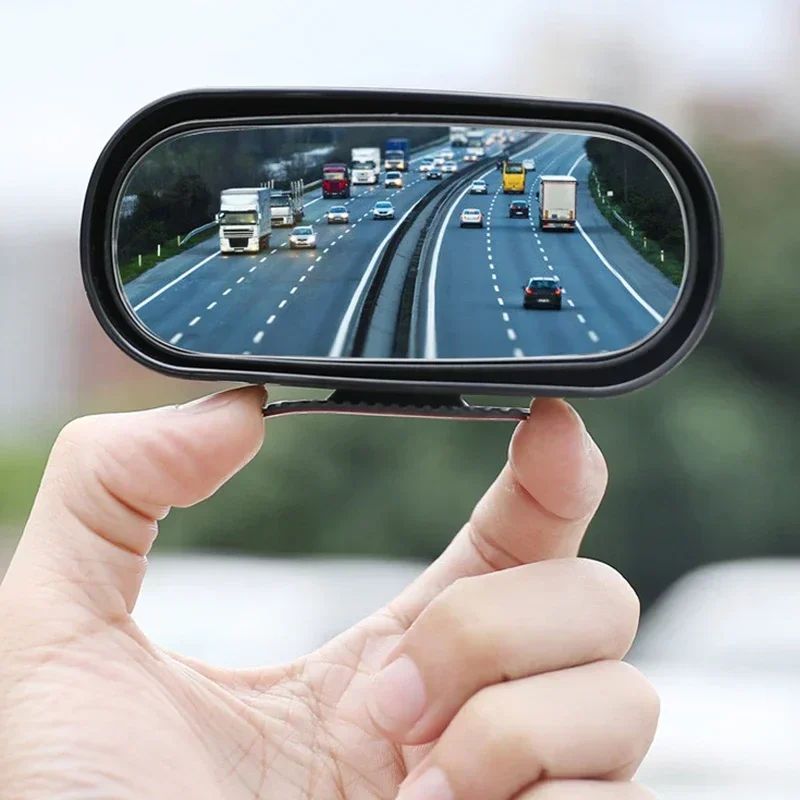 Universal 12.5x6cm Adjustable Car Rearview Mirror 3 Universal 12.5x6cm Adjustable Car Rearview Mirror - Image 3