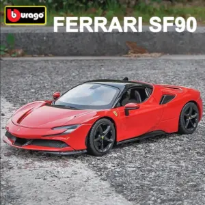 Ferrari SF90 1:24 Scale Diecast Model 13 S0f621a29849b431fb5281561f5648dfdf