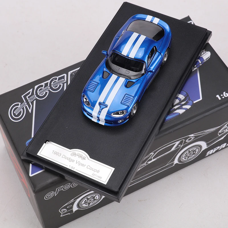 Vibrant Blue 1993 Dodge Viper Model Car 1 Vibrant Blue 1993 Dodge Viper Model Car