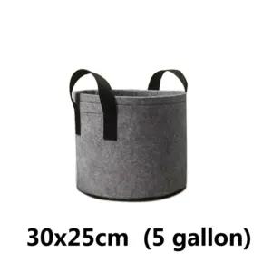 Breathable Non-Woven Grow Bags for Plants 16 S101289e69a334494915dbfb9c8514cccP