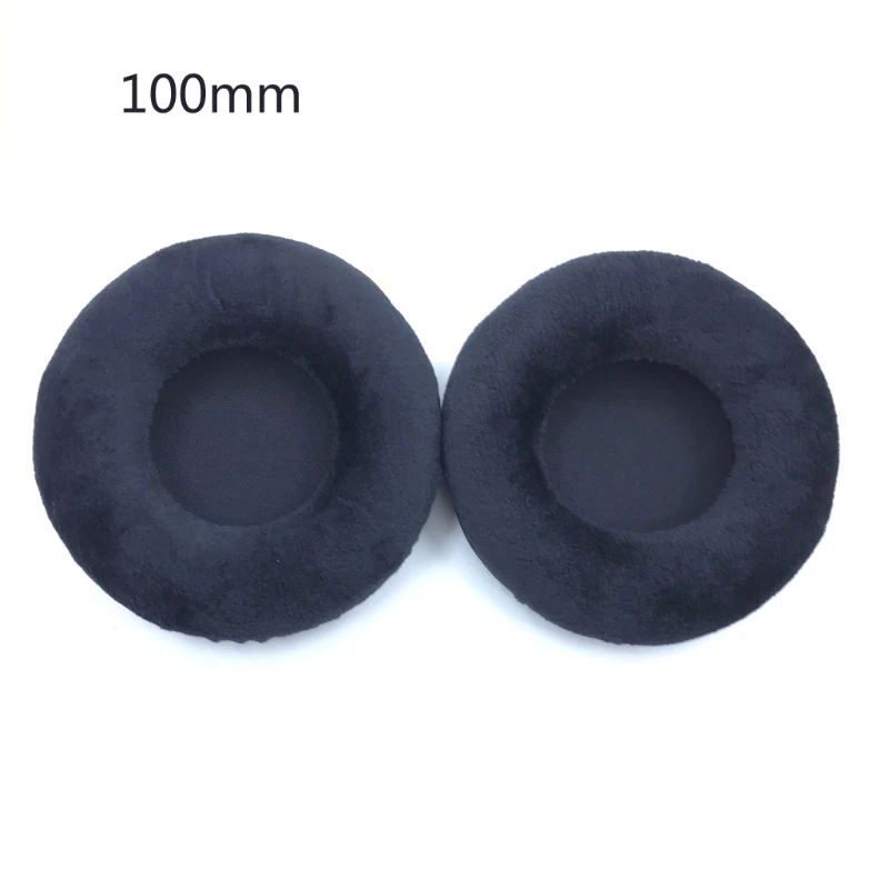 Black Velvet Ear Cushions for Headphones 8 Black Velvet Ear Cushions for Headphones - Image 8