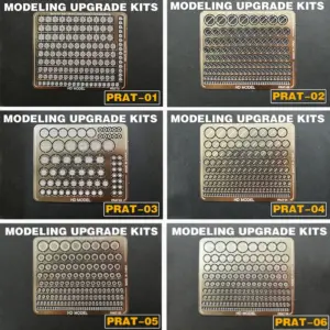 Detailed Circular Pattern Metal Diorama Kit