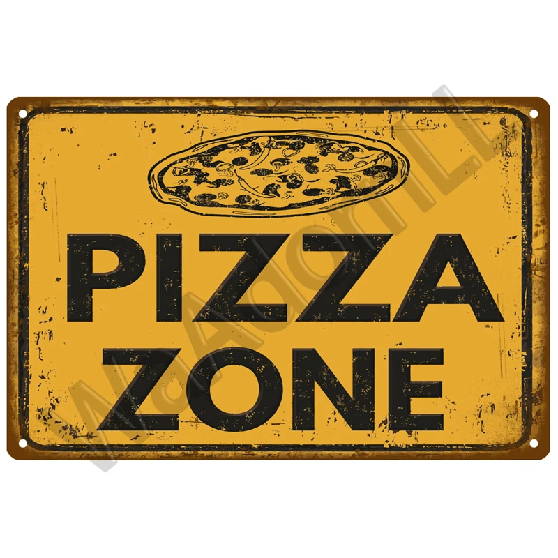 Retro Diner Tin Sign 20 x 30 cm Decor 27 Retro Diner Tin Sign 20 x 30 cm Decor - Image 27