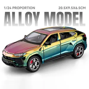 Iridescent Lamborghini Urus Bison 1:24 Scale Model 17 S10c39fc868e8400283ee516d79cf3e22S