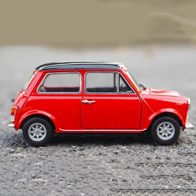 Red Mini Cooper 1300 Diecast Model - 1:24 Scale 2 Red Mini Cooper 1300 Diecast Model - 1:24 Scale - Image 2