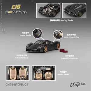 Pagani Utopia 1:64 Diecast Model in Four Colors 13 S111ffda8e74e4ff3bb9af4a395b2c9bfb 2