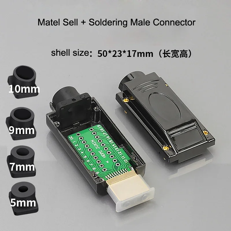 HDMI 2.0 Solder-Free Plug Connector for 4K Video 4 HDMI 2.0 Solder-Free Plug Connector for 4K Video - Image 4