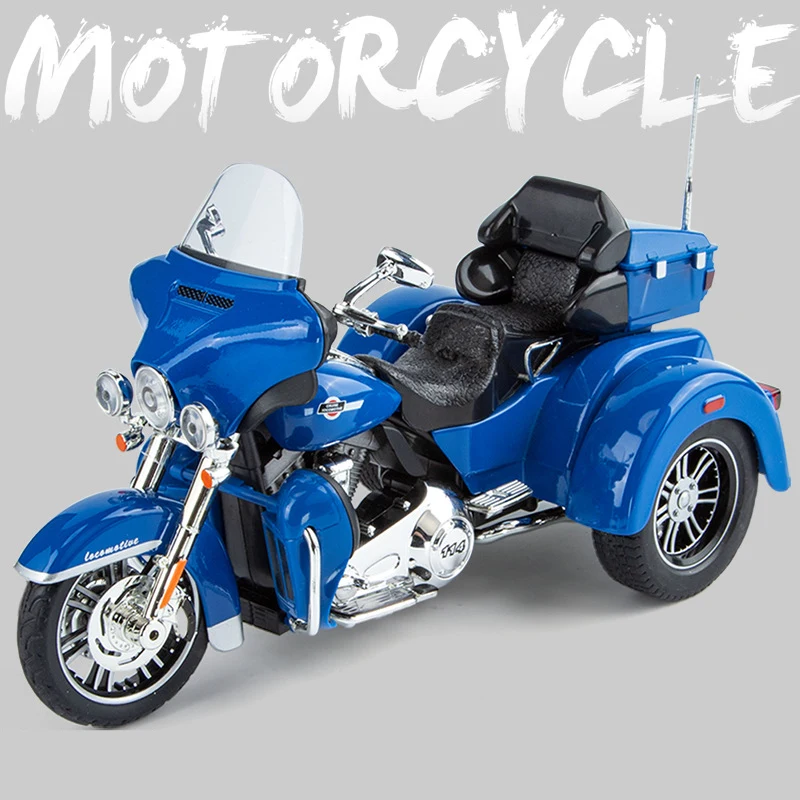 Vibrant Red 1:9 Diecast Motorcycle Model 10 Vibrant Red 1:9 Diecast Motorcycle Model - Image 10