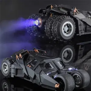 2008 Batmobile 1:18 Diecast Model Replica 10 S1221fb48061040f99eecd069865eed86S
