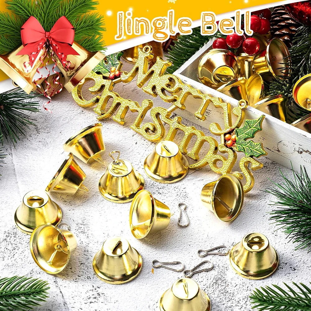 Gold Mini Jingle Bells Collection Pack 2 Gold Mini Jingle Bells Collection Pack - Image 2