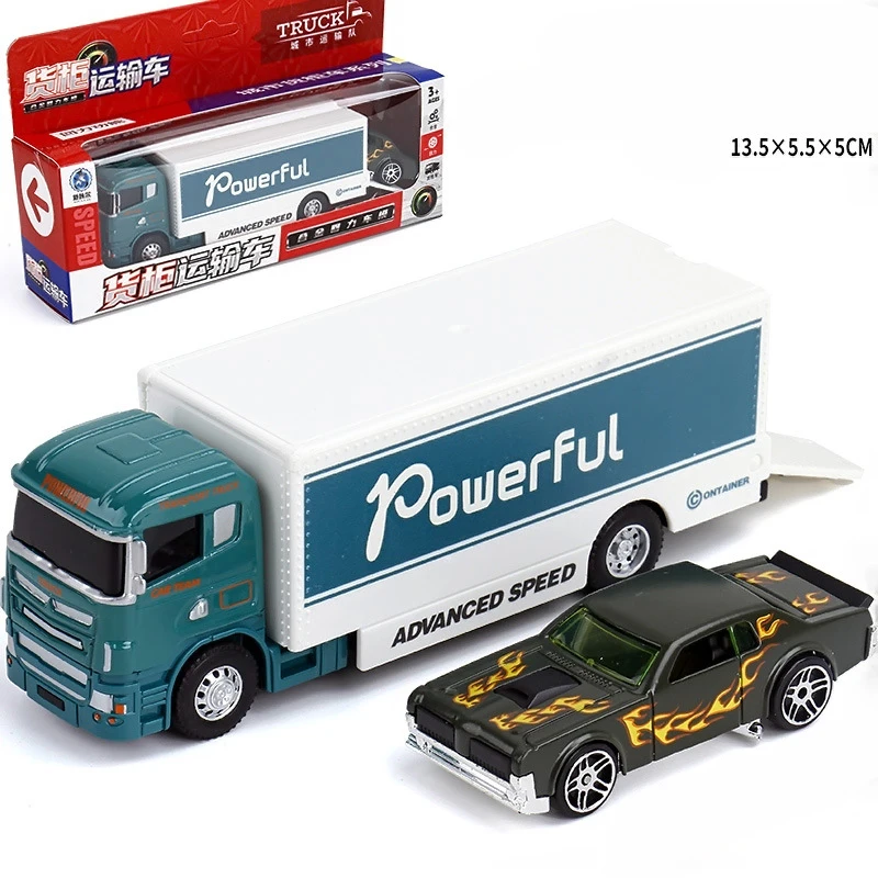 1:64 Scale Scania Container Truck Model 38 1:64 Scale Scania Container Truck Model - Image 38