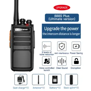 Set of 10 Baofeng BF-888SPLUS Walkie-Talkies 19 S1304d294167c4ce5b7f6ef58e67aca03a
