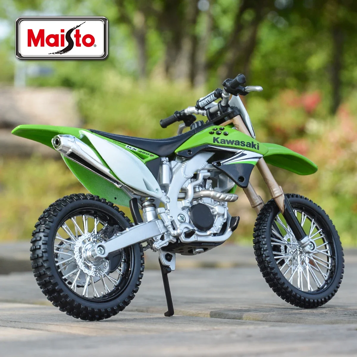 Kawasaki KX450F 1:12 Diecast Motorcycle Model 3 Kawasaki KX450F 1:12 Diecast Motorcycle Model - Image 3