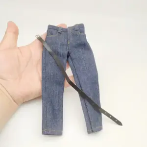 1/6 Scale Blue Jeans for 12-Inch Action Figures 14 S1368027241b04856881703c74916233d8