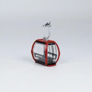 Red 1/87 Gondola Lift Cabin Model 12 S138b058bc10447ffa55b6c5c42f4c86dc
