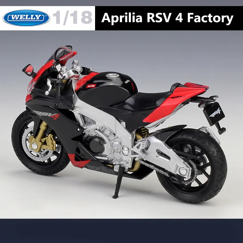 Aprilia RSV 4 Factory 1:18 Scale Diecast Model 6 Aprilia RSV 4 Factory 1:18 Scale Diecast Model - Image 6