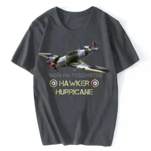 Vintage Military Hawker Hurricane T-Shirt for Men 16 S13c4a31e16474164bba324ce9aafc002Z