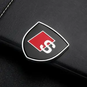 Modern Alloy Shield Emblem for Vehicles 23 S13e5f01b9e2d4ad5850489b9be080f0fl