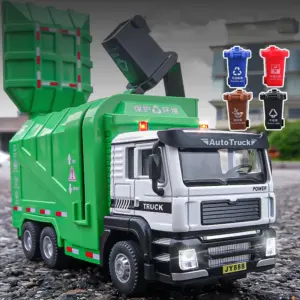 Vibrant 1/32 Scale City Garbage Truck Model 10 S142cffa749b6435dae75d4f064189c50C