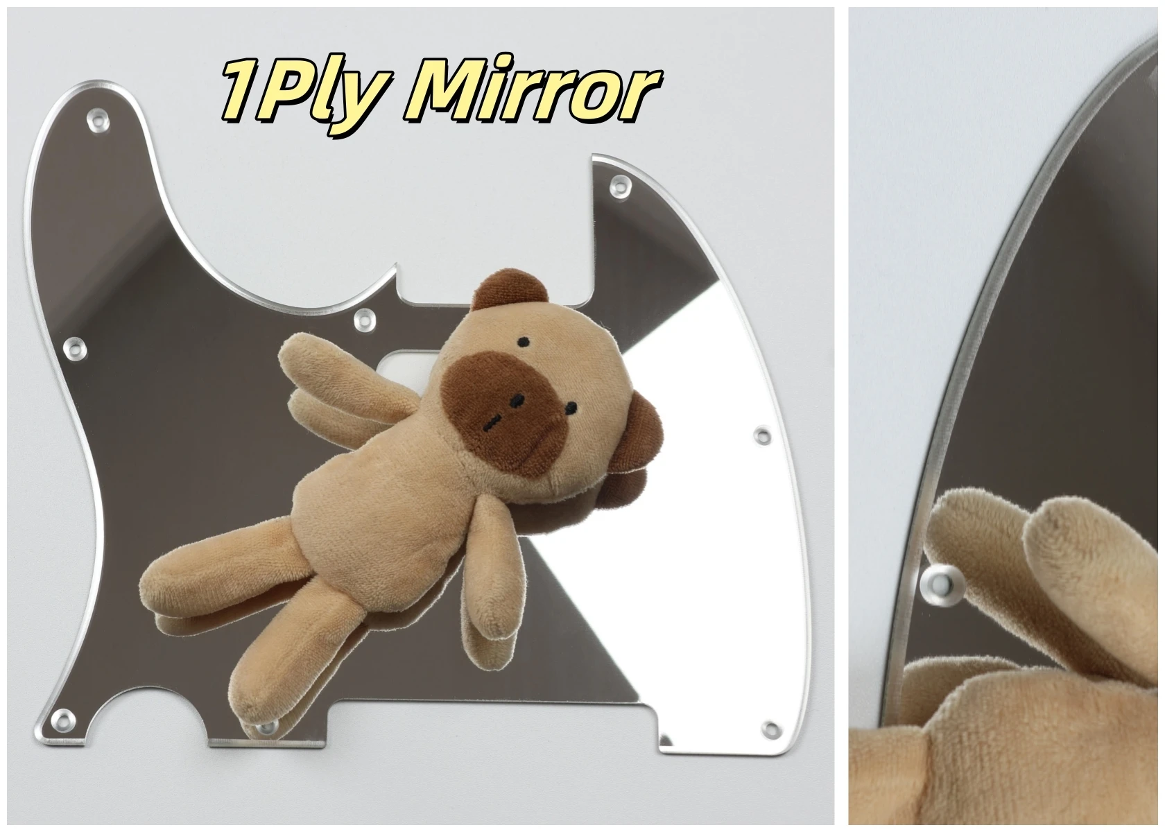 Left-Handed Telecaster Pickguard 3-Ply/4-Ply Options 19 Left-Handed Telecaster Pickguard 3-Ply/4-Ply Options - Image 19