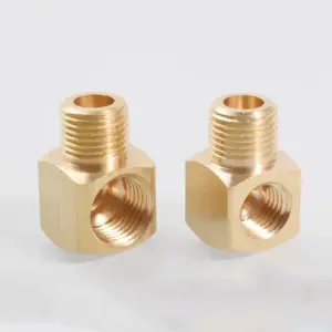 Brass 90° Pipe Fitting for Water Systems 11 S146934fb20694191b976589b562d7a4f7